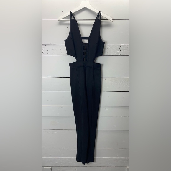 Nbd x Naven Eve Jumpsuit in Black Size Small - Picture 2 of 6
